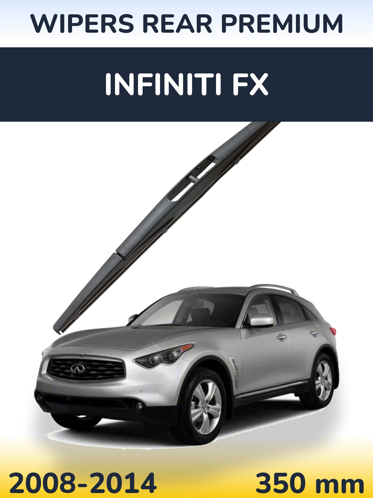 Ștergătoare WIPERS REAR PREMIUM pentru Infiniti FX