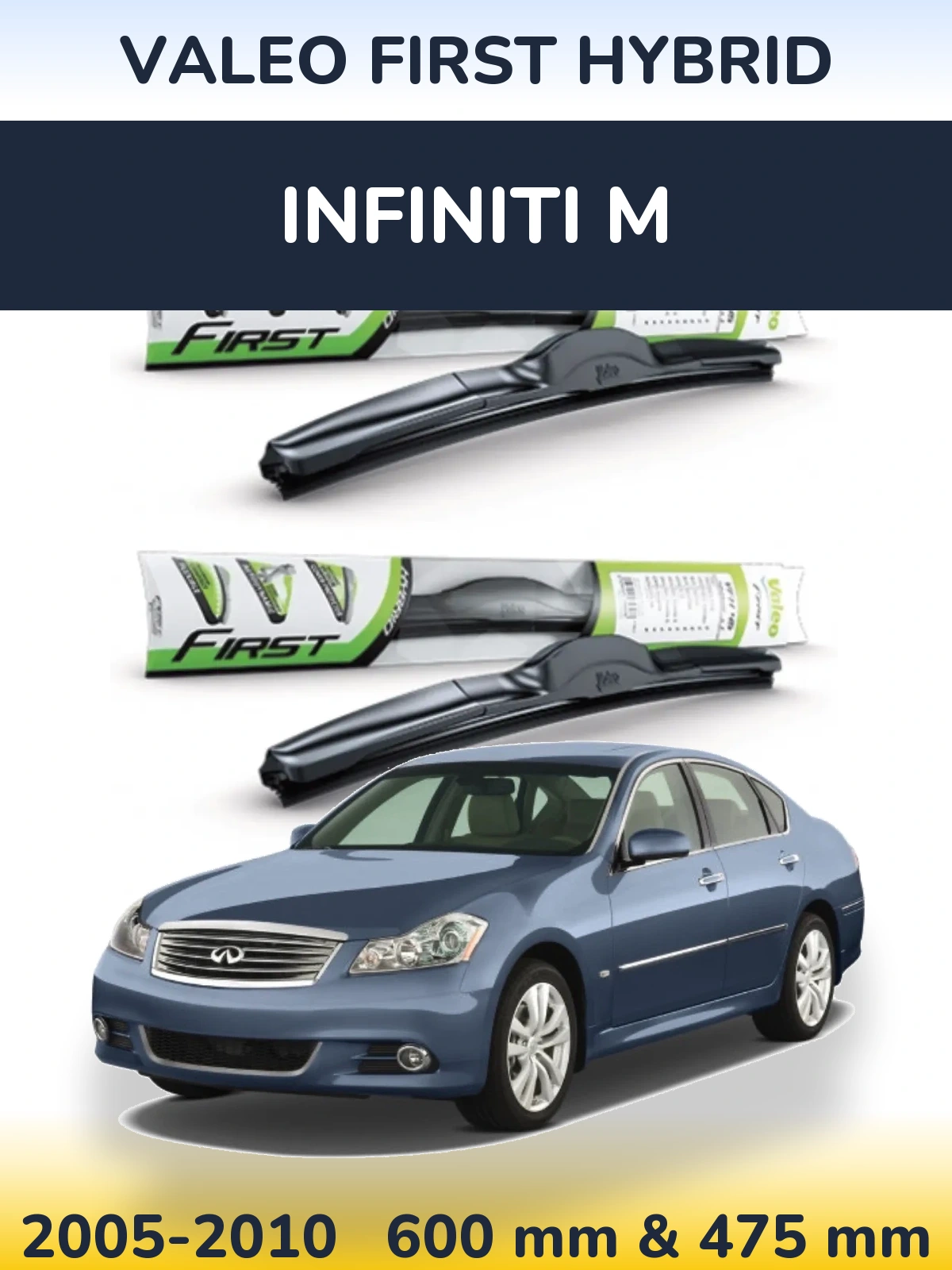 Ștergătoare Valeo First Hybrid pentru Infiniti M