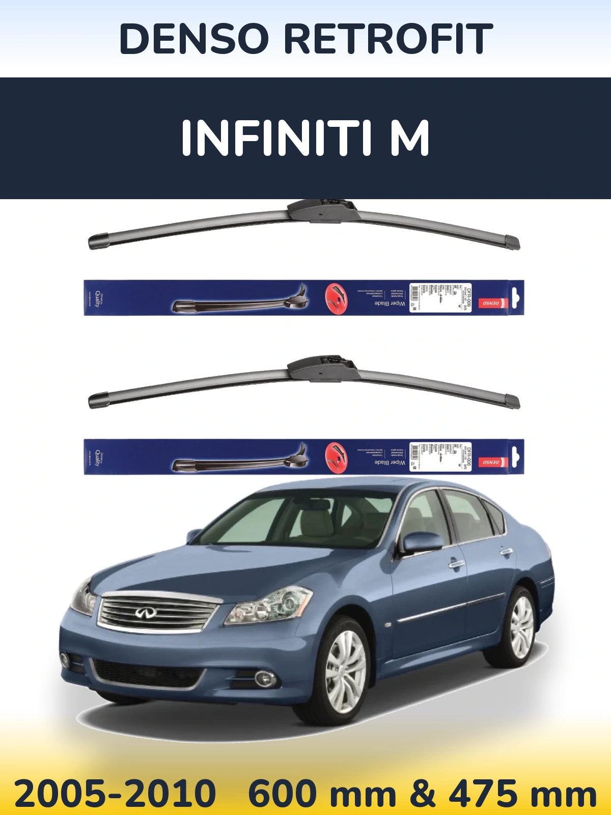 Ștergătoare Denso Retrofit pentru Infiniti M