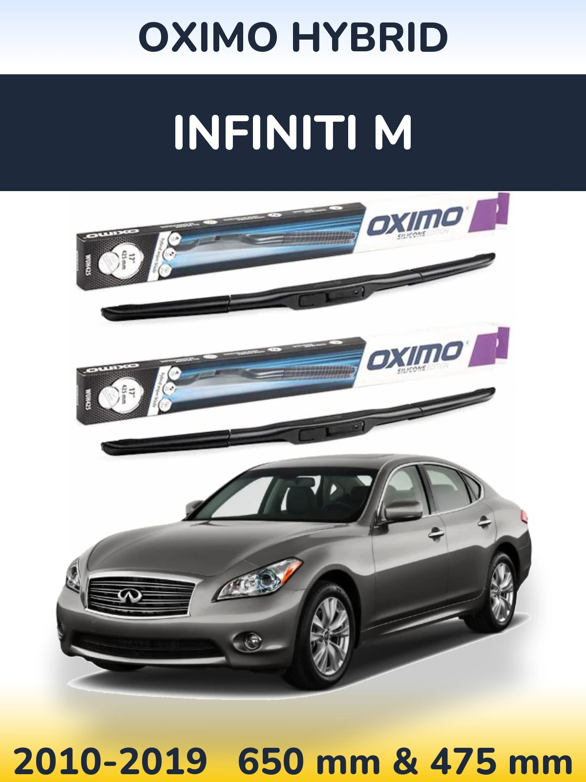 Ștergătoare Oximo Hybrid pentru Infiniti M