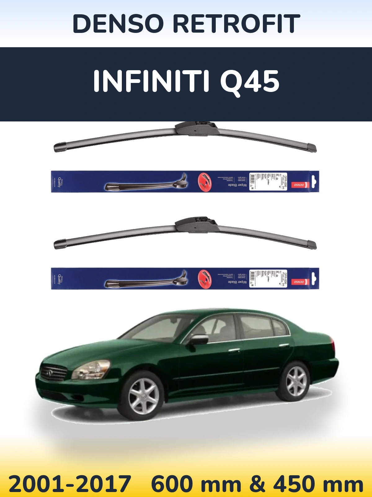 Ștergătoare Denso Retrofit pentru Infiniti Q45