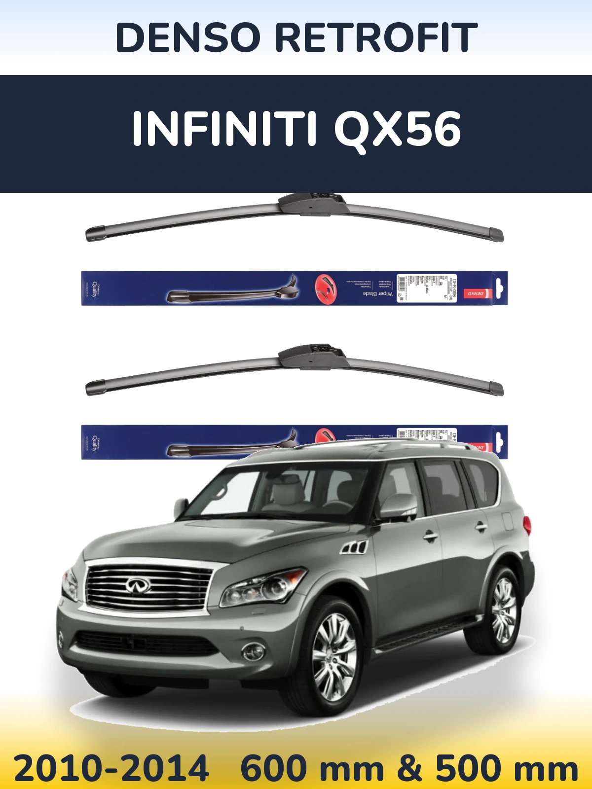 Ștergătoare Denso Retrofit pentru Infiniti QX56