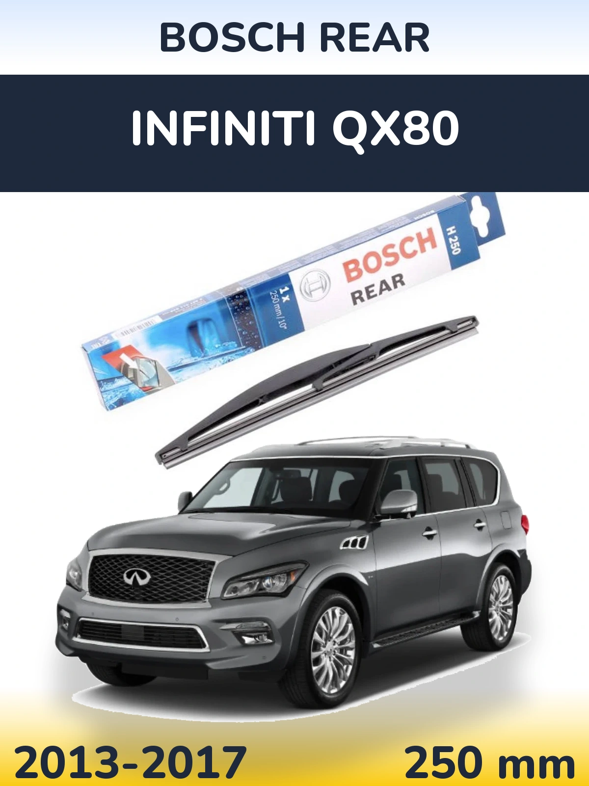 Ștergătoare BOSCH Rear pentru Infiniti QX80