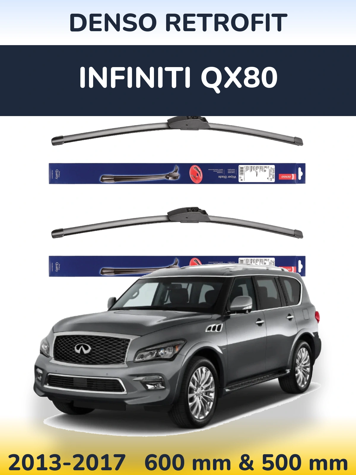 Ștergătoare Denso Retrofit pentru Infiniti QX80