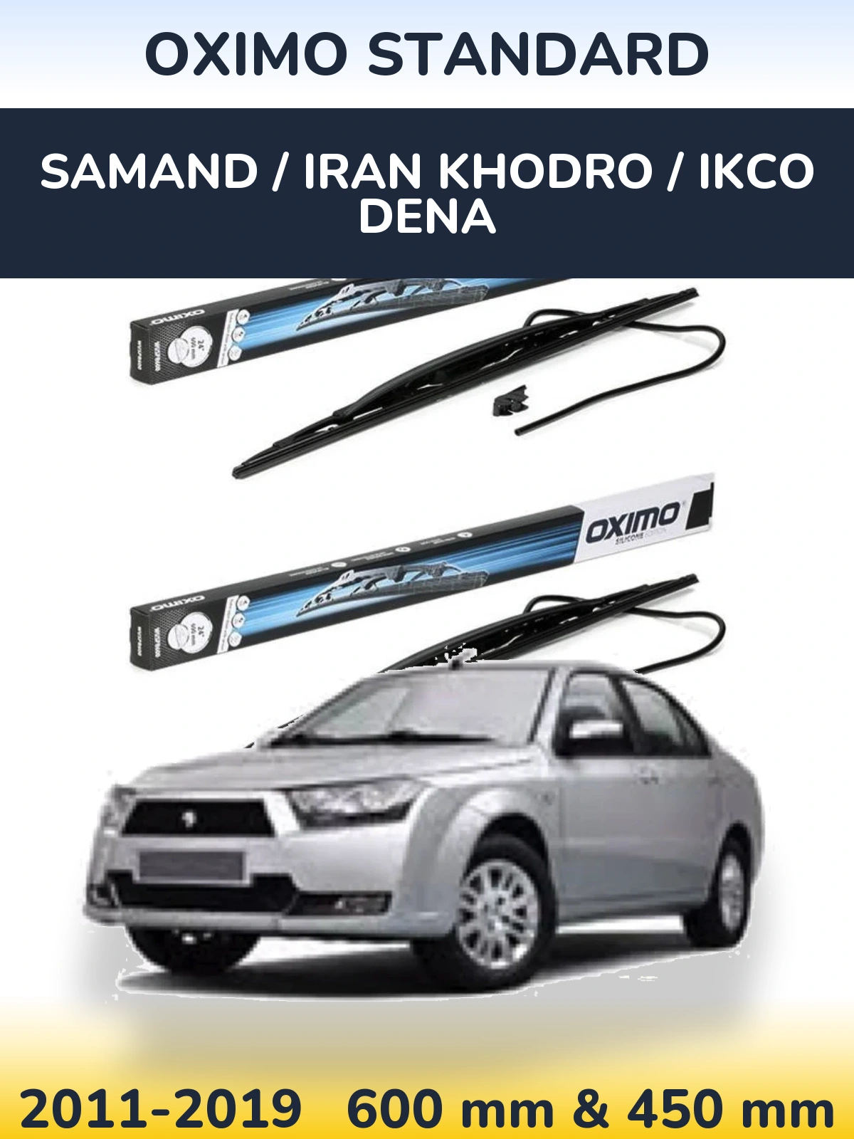 Ștergătoare Oximo Standard pentru Samand / Iran Khodro / IKCO Dena