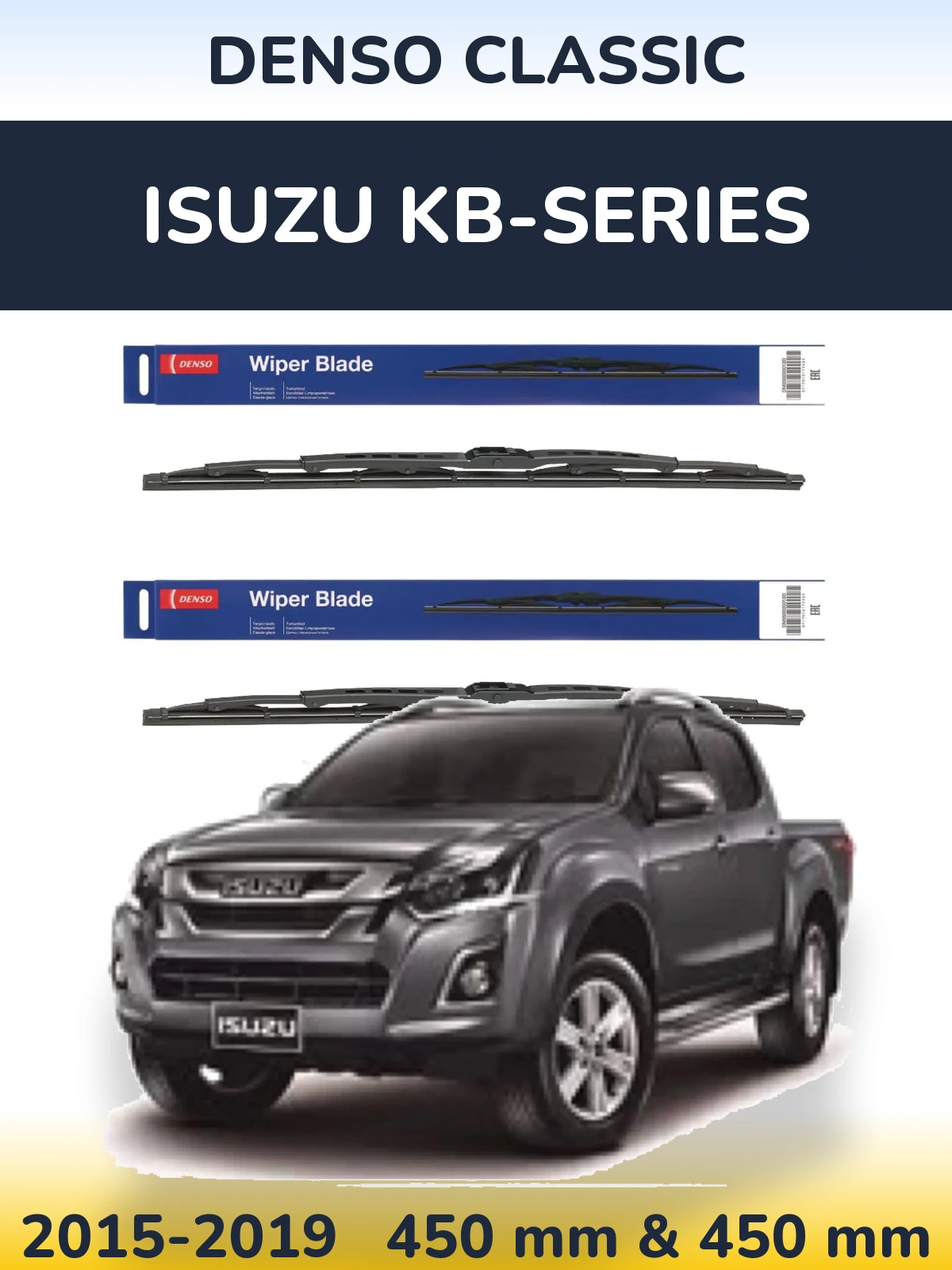 Ștergătoare Denso Classic pentru Isuzu KB-Series