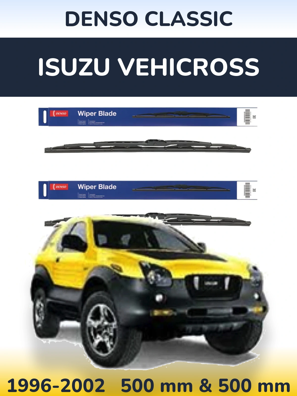 Ștergătoare Denso Classic pentru Isuzu Vehicross