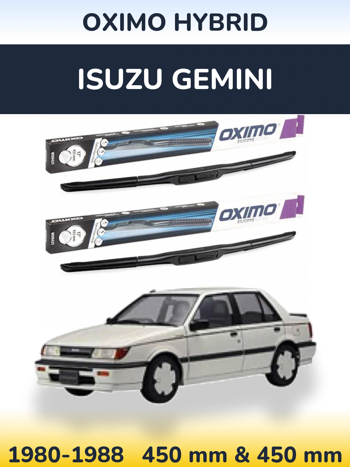 Ștergătoare Oximo Hybrid pentru Isuzu Gemini