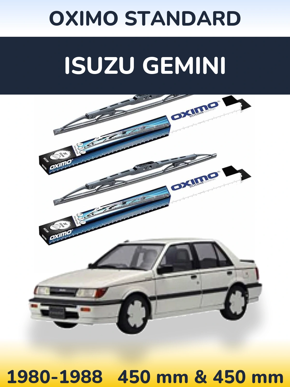 Ștergătoare Oximo Standard pentru Isuzu Gemini