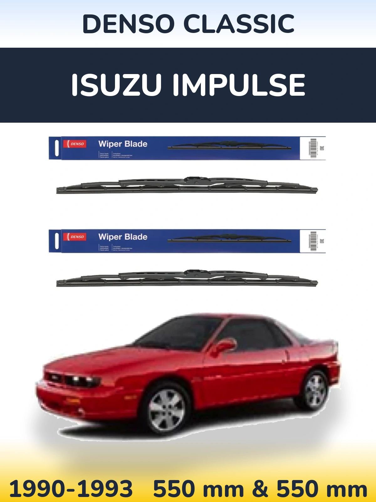 Ștergătoare Denso Classic pentru Isuzu Impulse