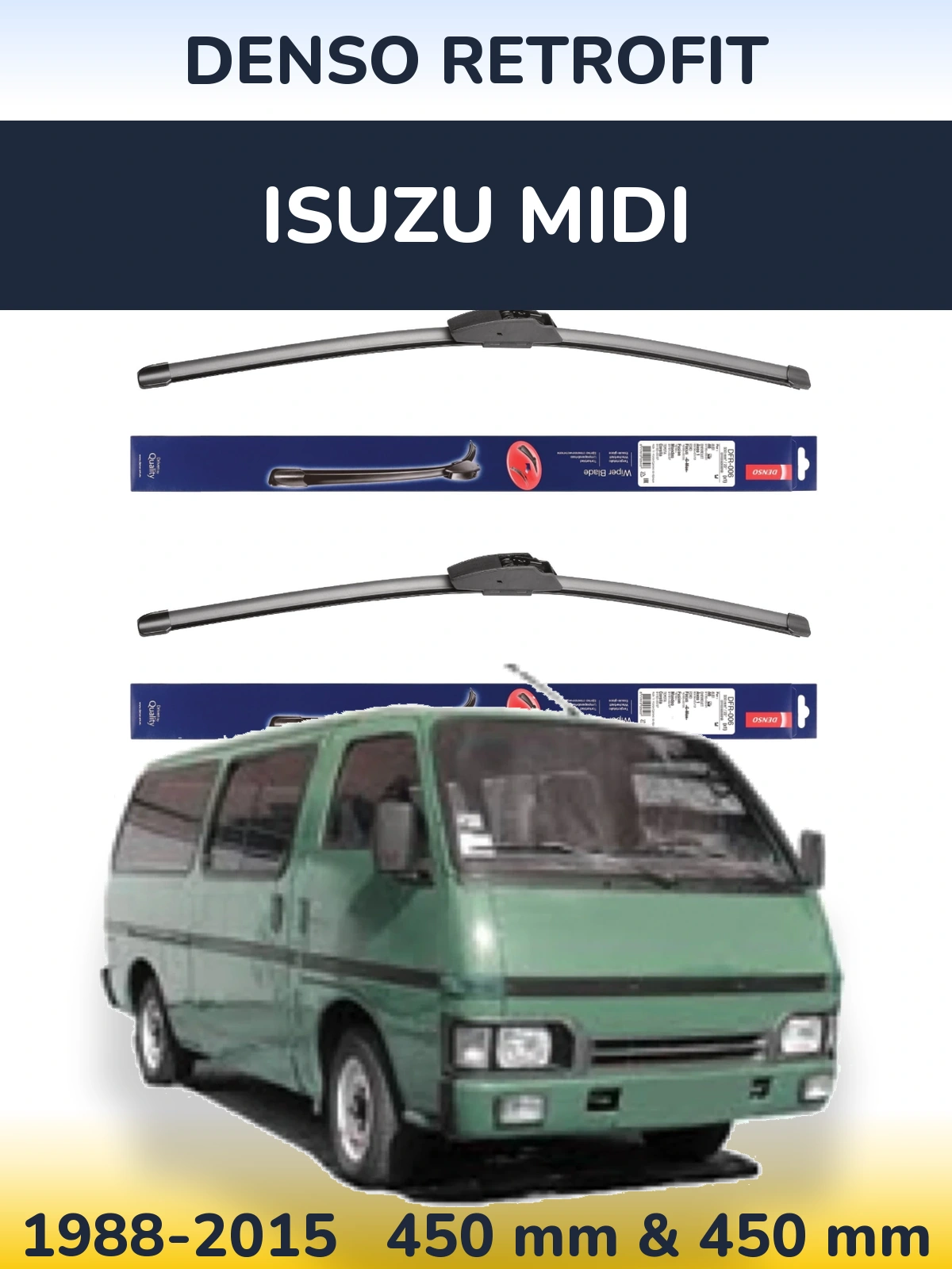 Ștergătoare Denso Retrofit pentru Isuzu Midi