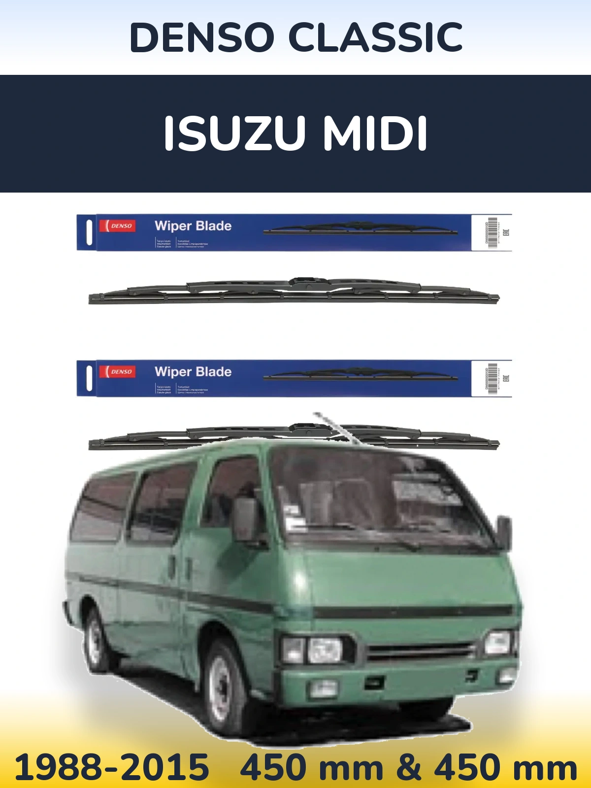 Ștergătoare Denso Classic pentru Isuzu Midi
