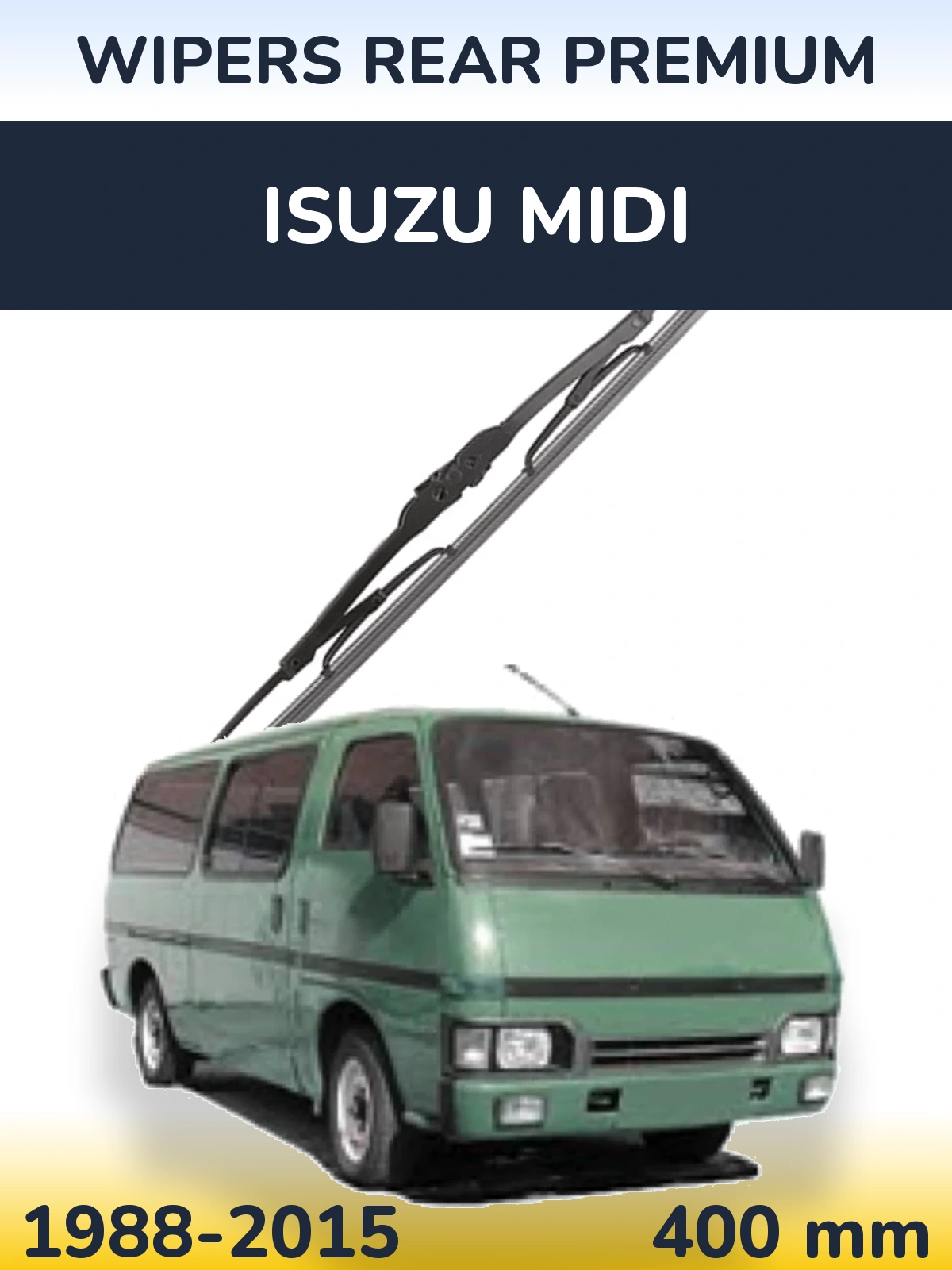 Ștergătoare WIPERS REAR PREMIUM pentru Isuzu Midi