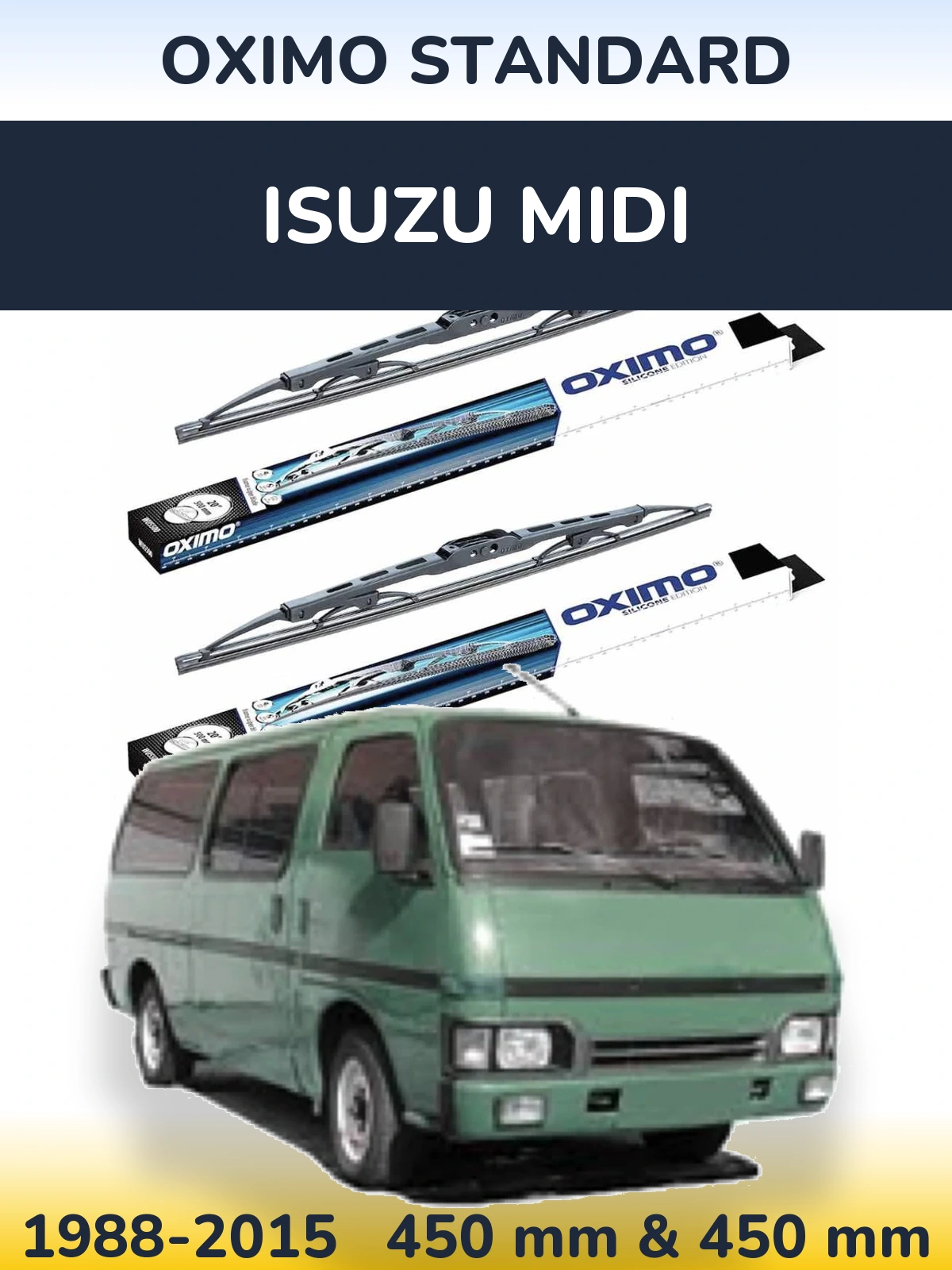 Ștergătoare Oximo Standard pentru Isuzu Midi