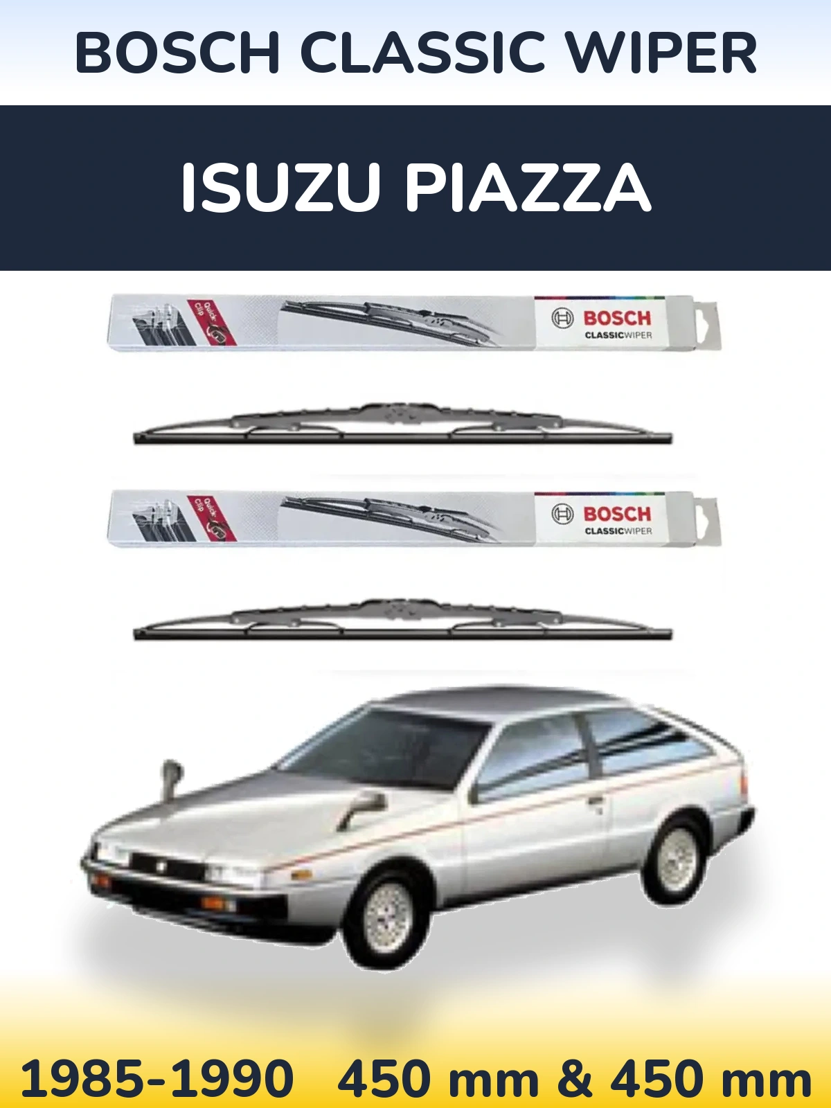 Ștergătoare BOSCH Classic Wiper pentru Isuzu Piazza
