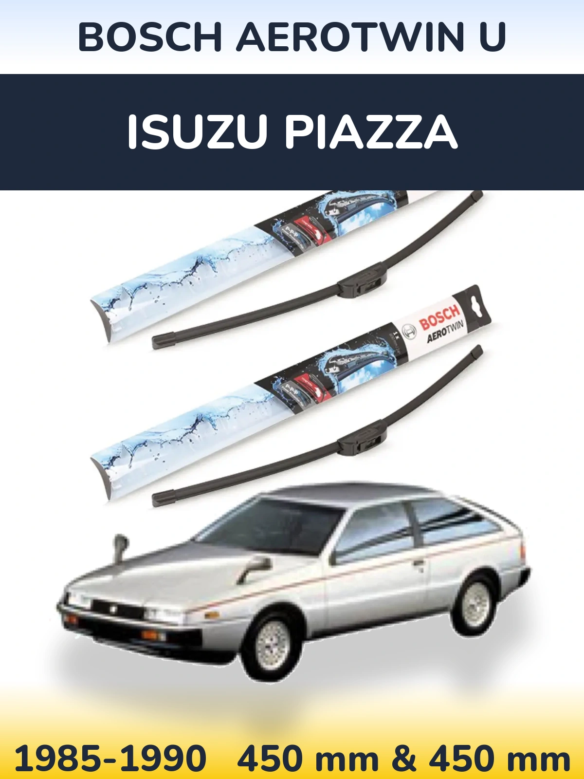 Ștergătoare BOSCH AeroTwin U pentru Isuzu Piazza