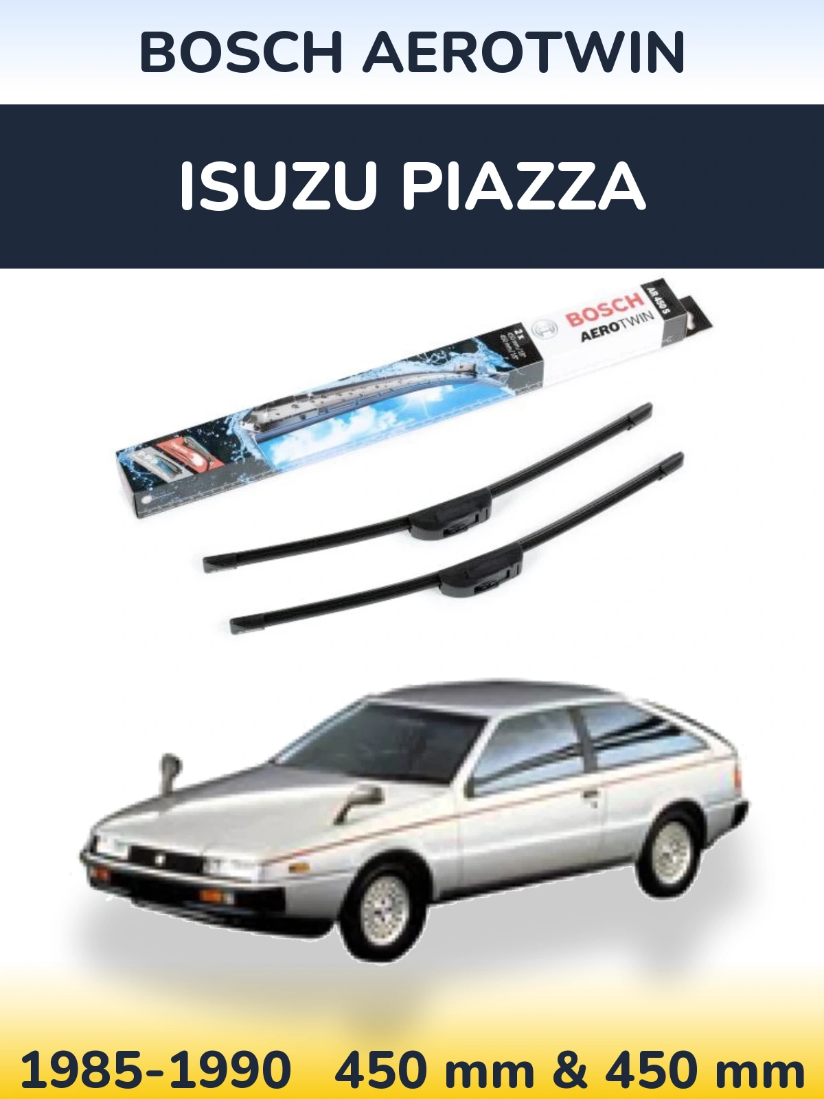 Ștergătoare BOSCH AeroTwin pentru Isuzu Piazza