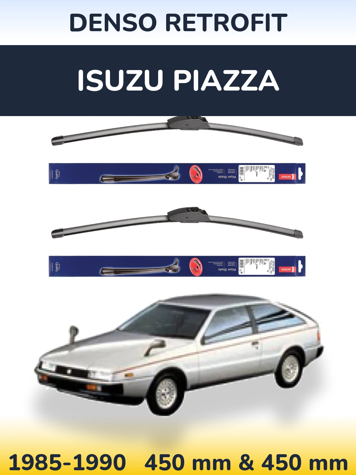 Ștergătoare Denso Retrofit pentru Isuzu Piazza
