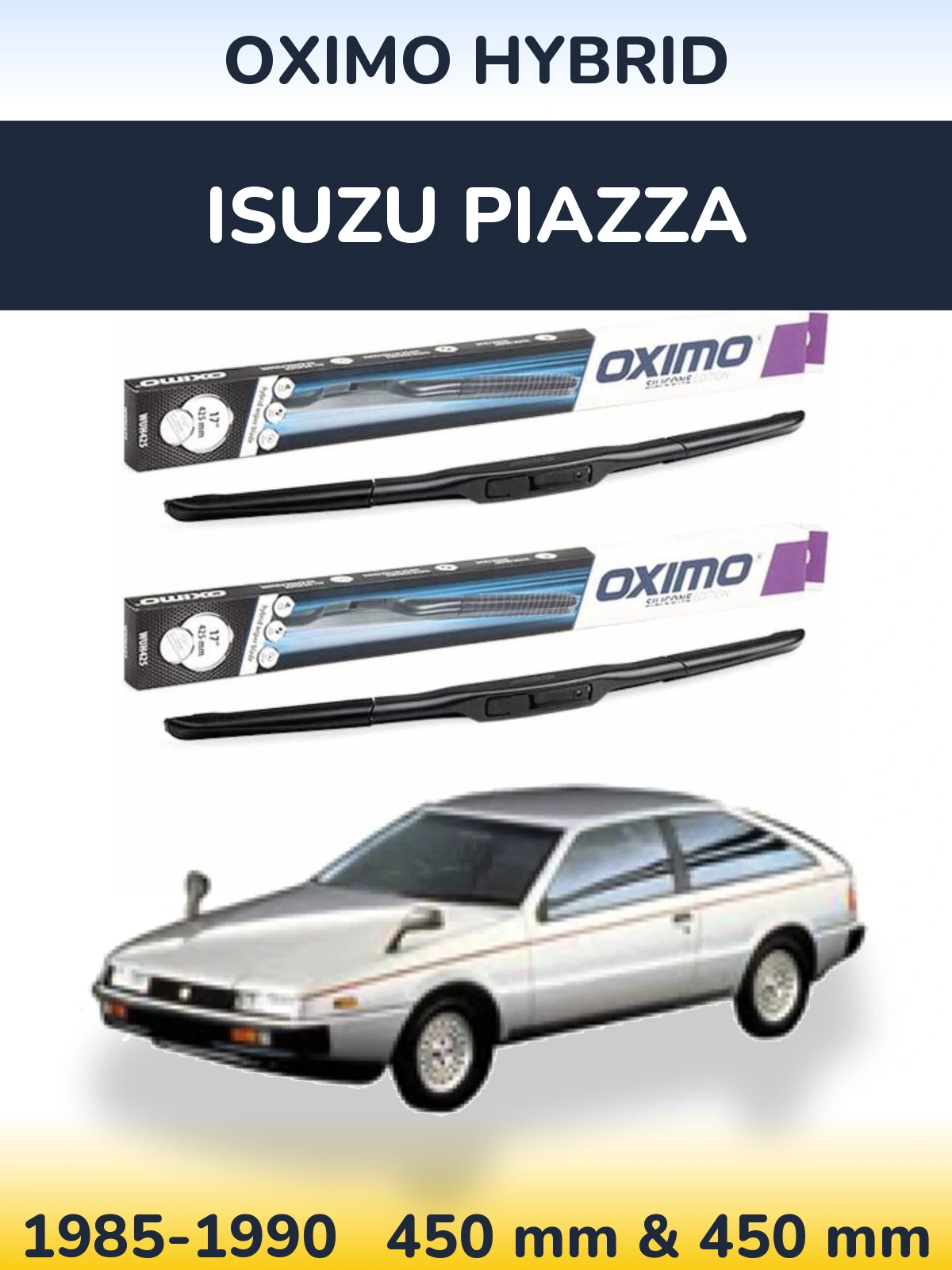 Ștergătoare Oximo Hybrid pentru Isuzu Piazza
