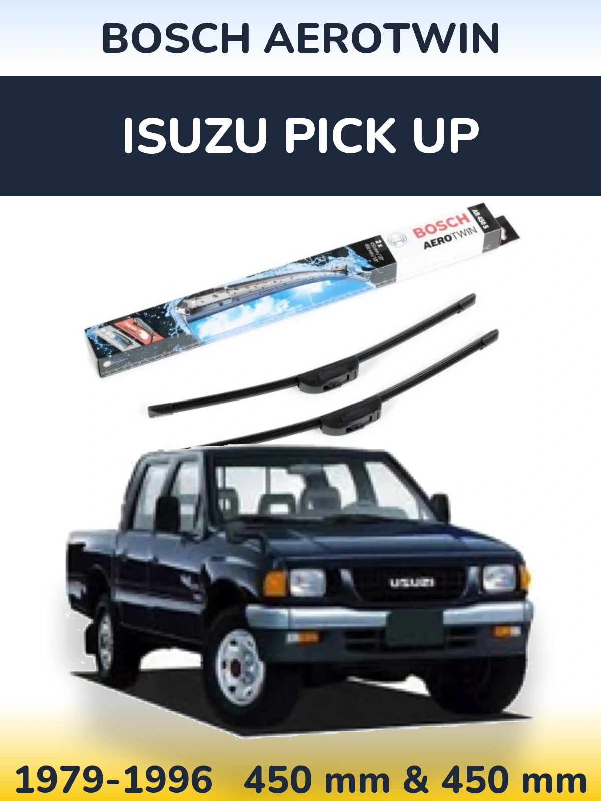 Ștergătoare BOSCH AeroTwin pentru Isuzu Pick Up