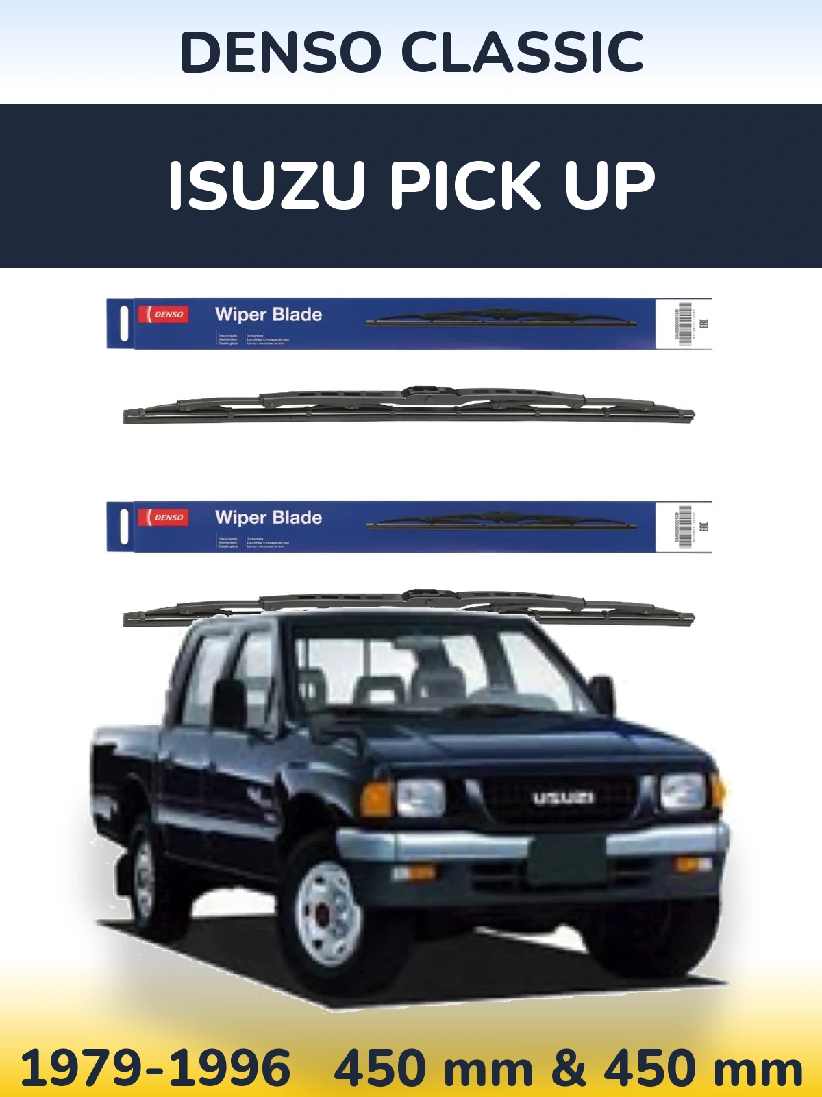 Ștergătoare Denso Classic pentru Isuzu Pick Up