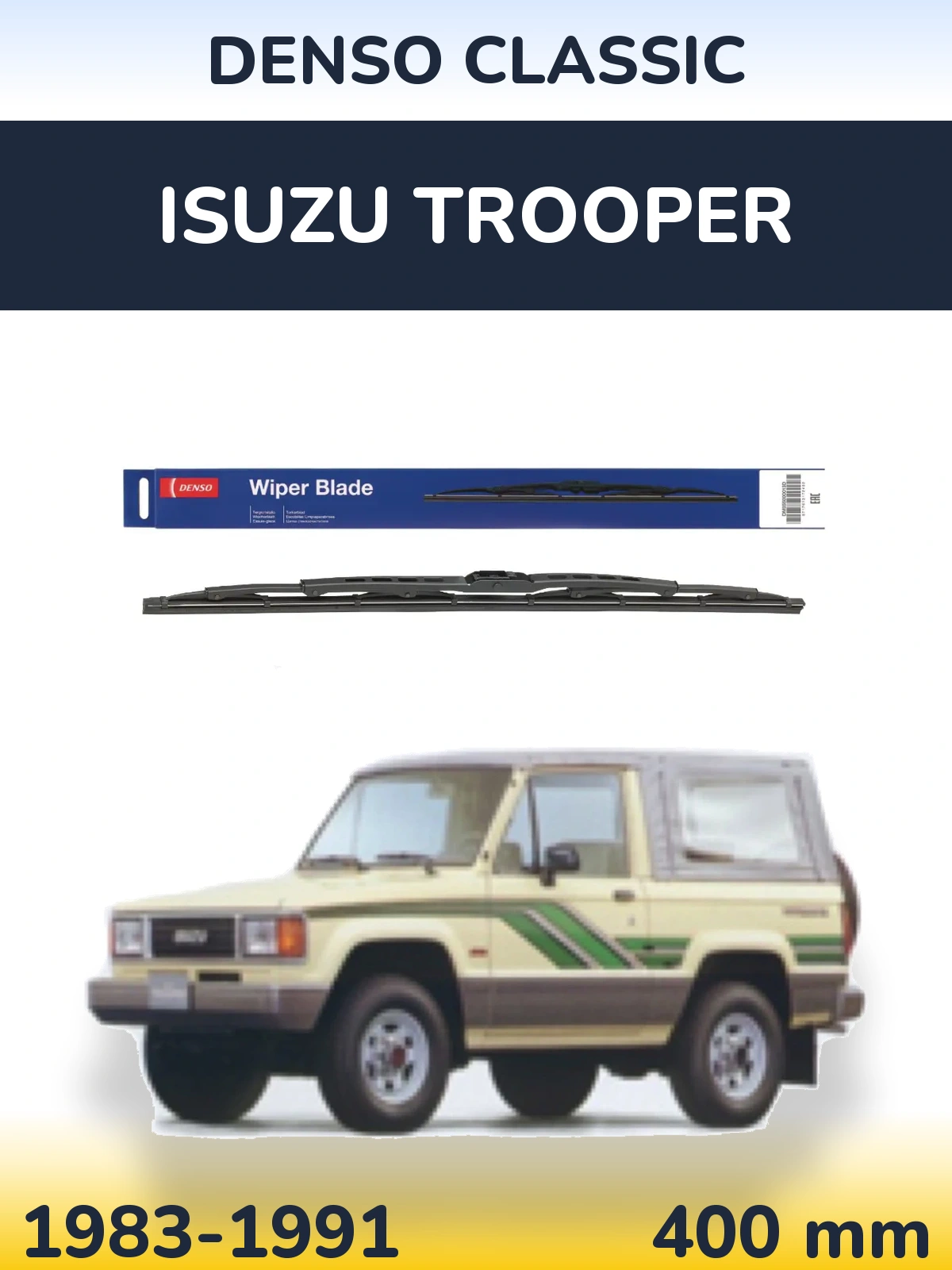 Ștergătoare Denso Classic pentru Isuzu Trooper