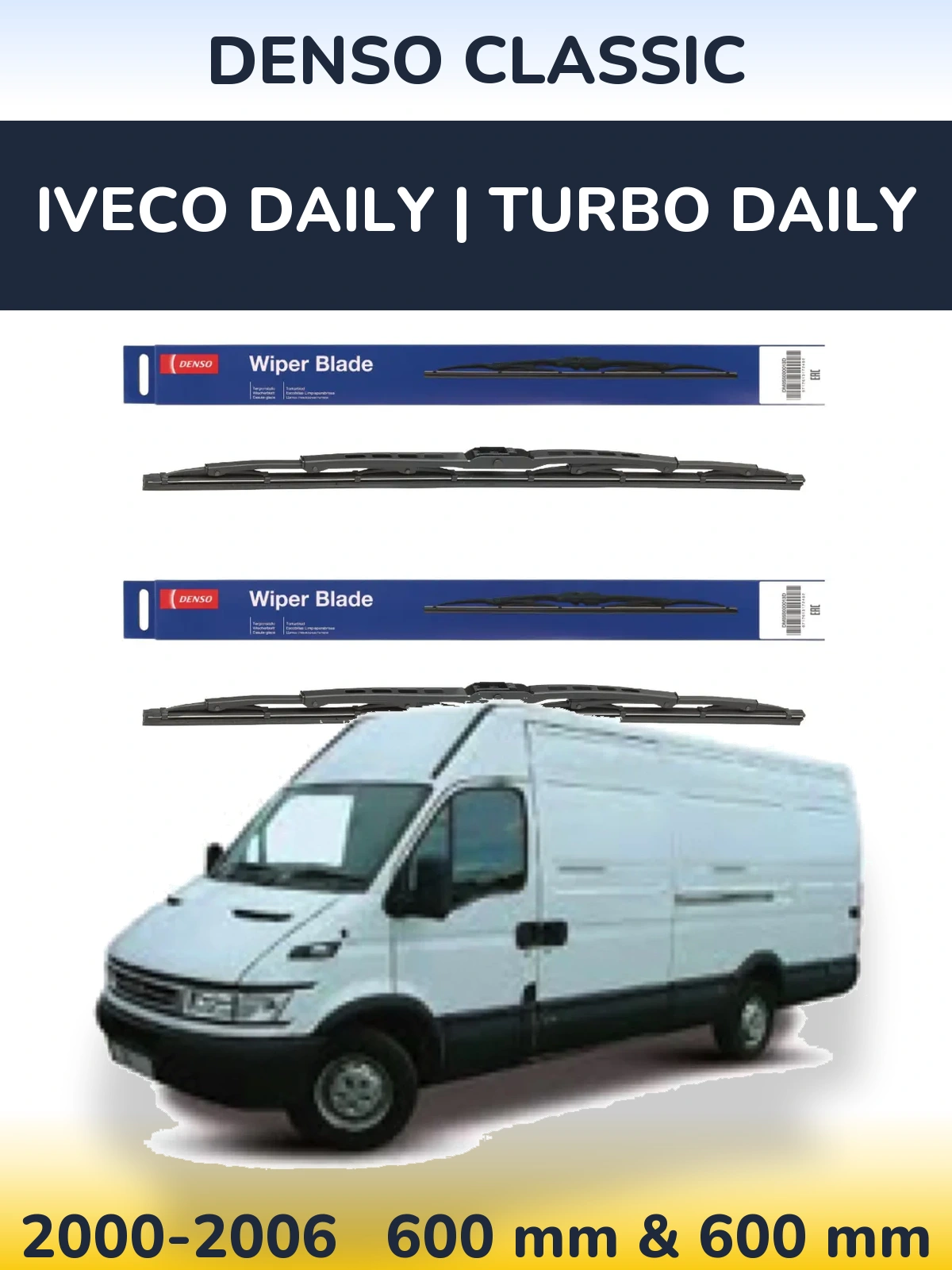 Ștergătoare Denso Classic pentru Iveco Daily | Turbo Daily