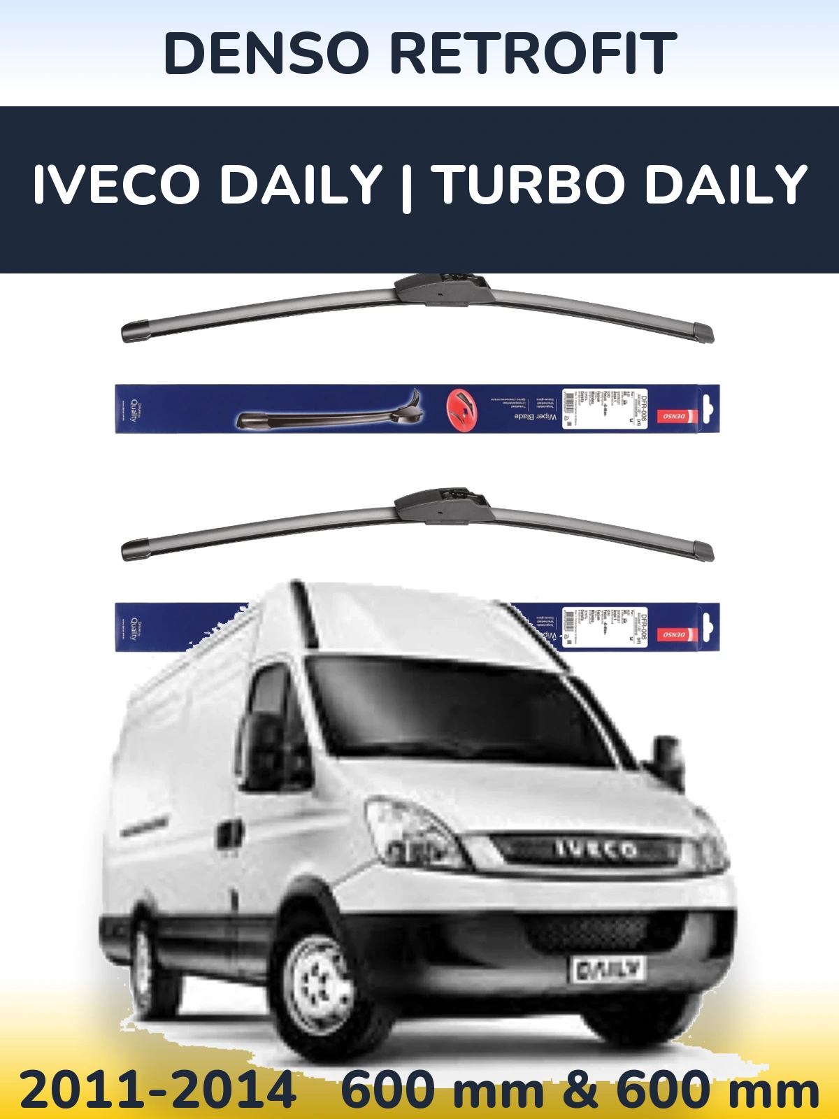 Ștergătoare Denso Retrofit pentru Iveco Daily | Turbo Daily