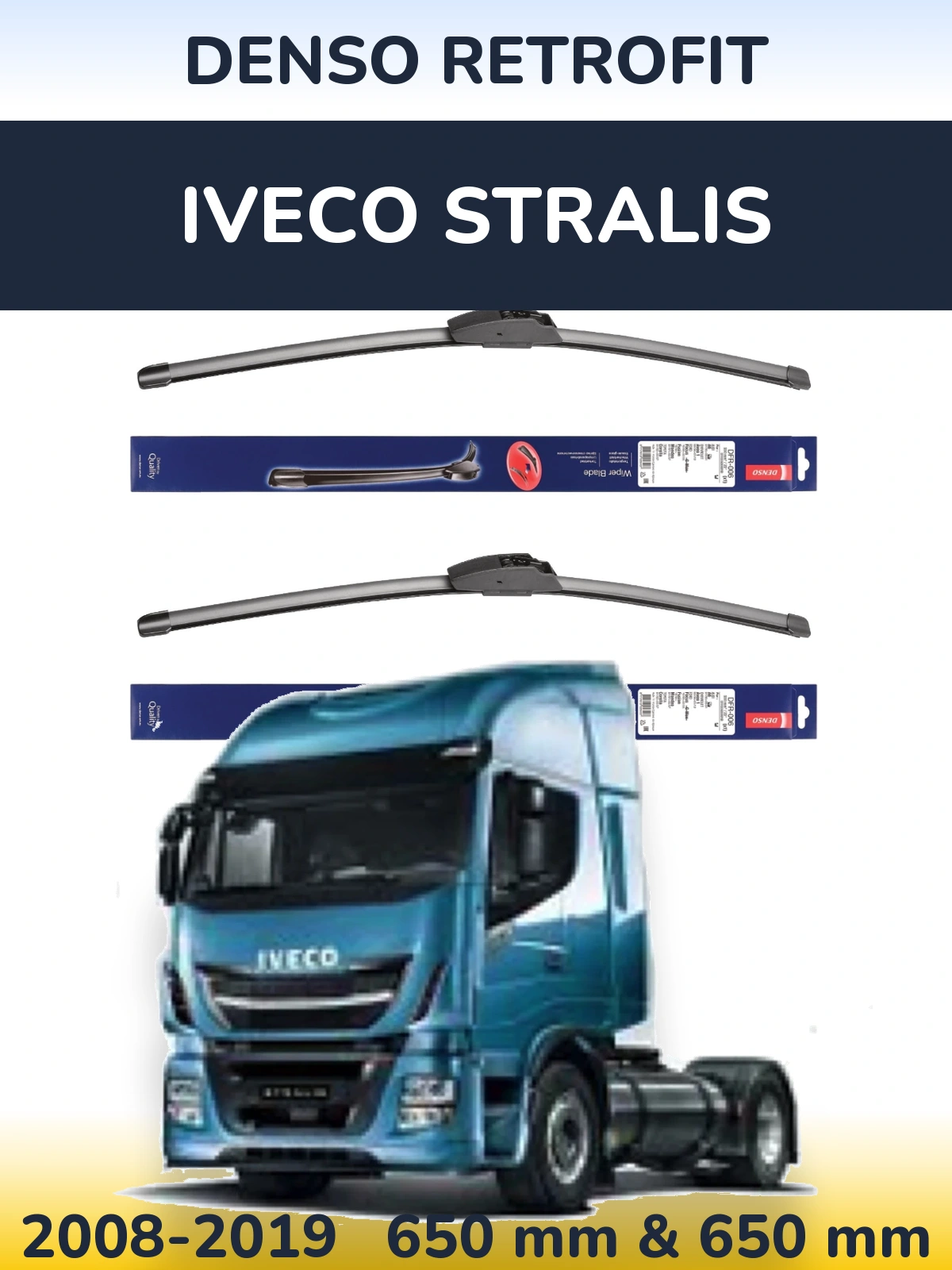 Ștergătoare Denso Retrofit pentru Iveco Stralis