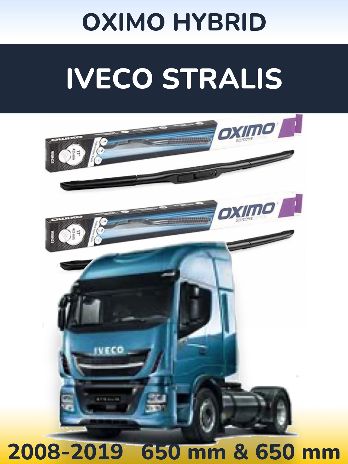 Ștergătoare Oximo Hybrid pentru Iveco Stralis