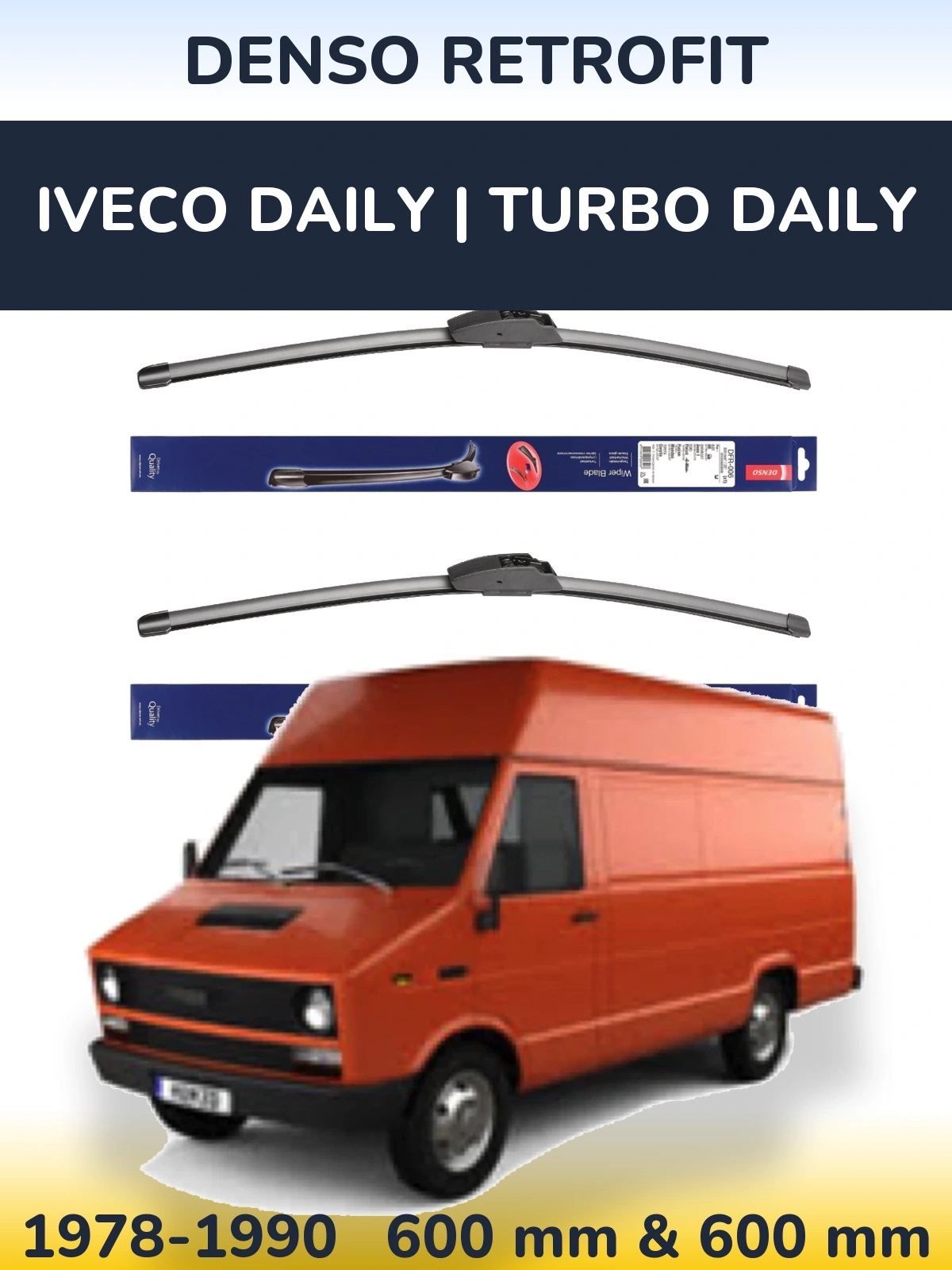 Ștergătoare Denso Retrofit pentru Iveco Daily | Turbo Daily