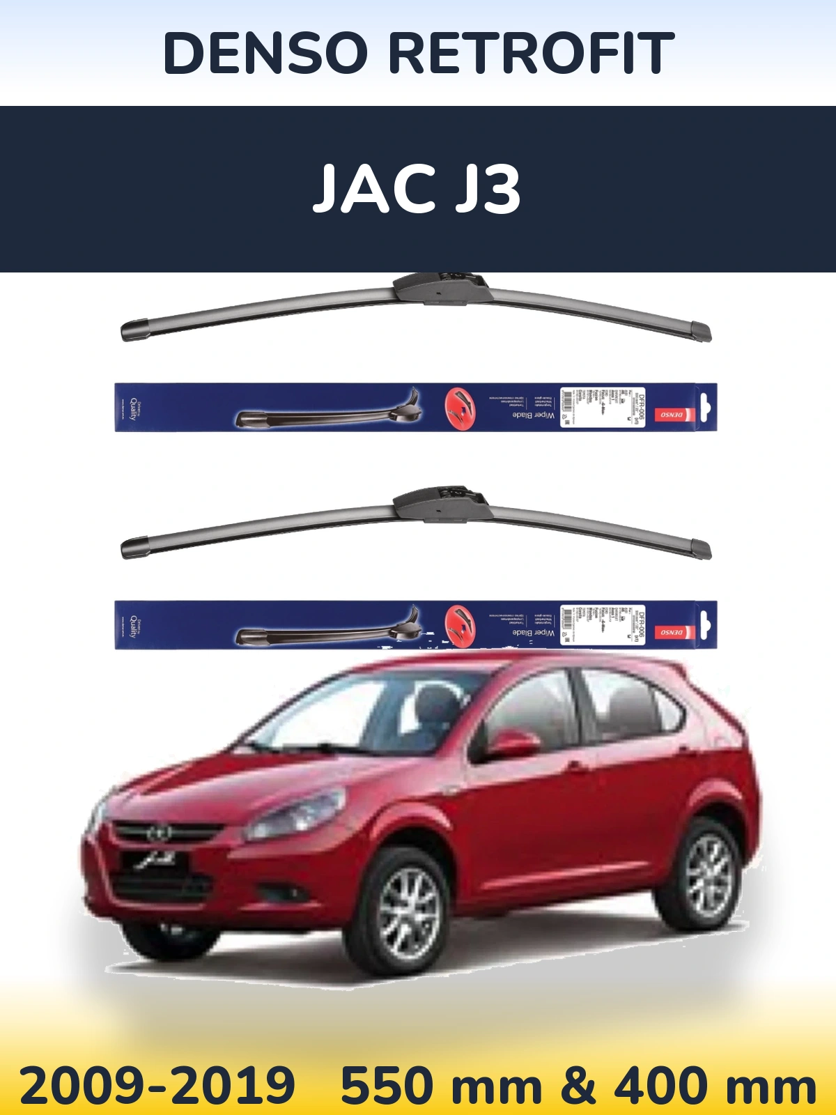Ștergătoare Denso Retrofit pentru JAC J3