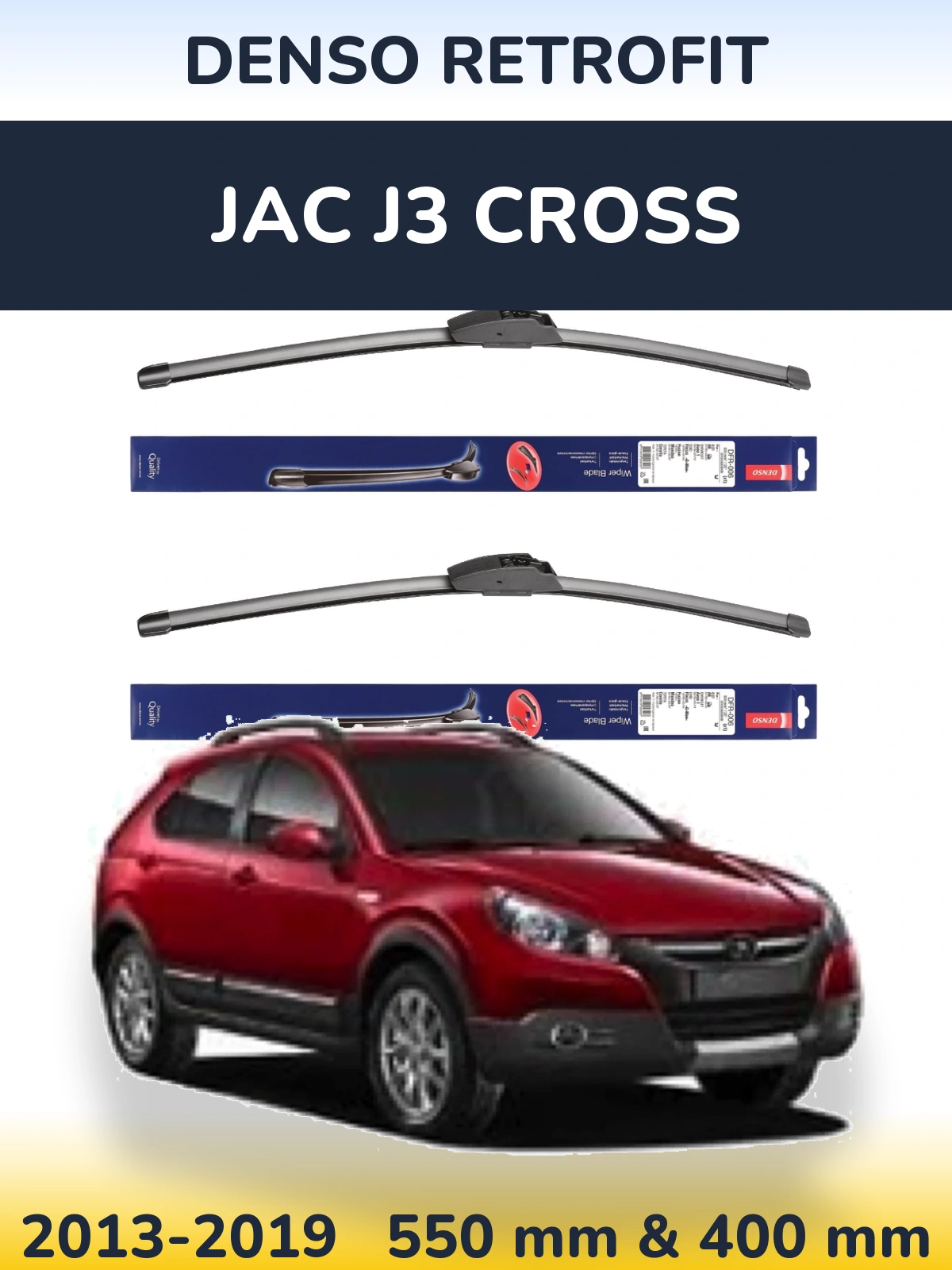 Ștergătoare Denso Retrofit pentru JAC J3 Cross