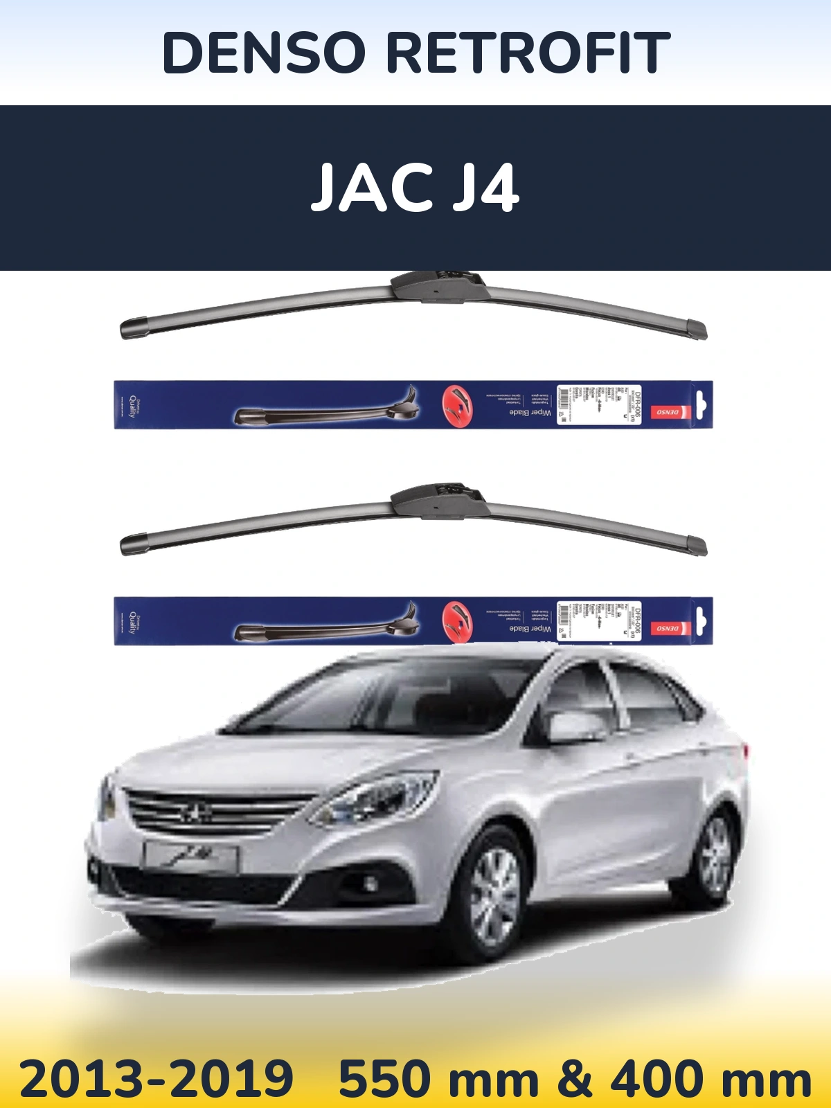 Ștergătoare Denso Retrofit pentru JAC J4