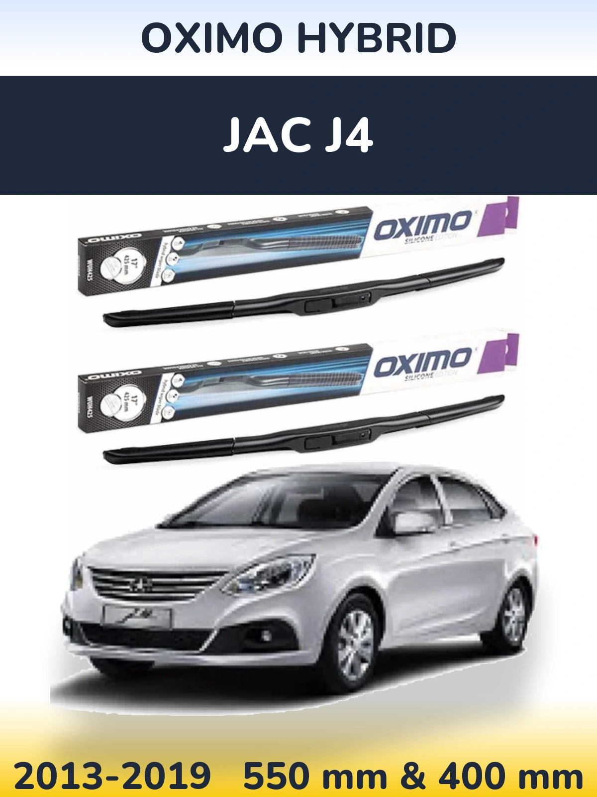 Ștergătoare Oximo Hybrid pentru JAC J4