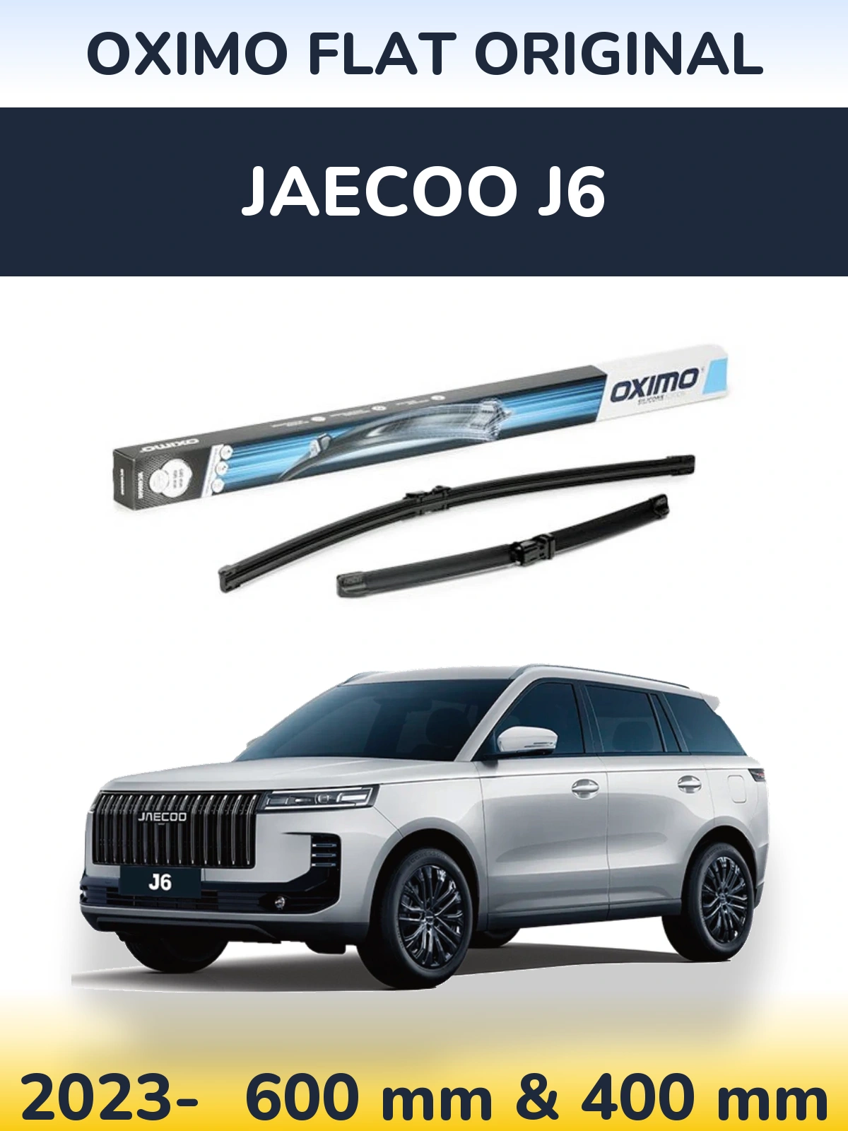 Ștergătoare Oximo Flat Original pentru Jaecoo J6