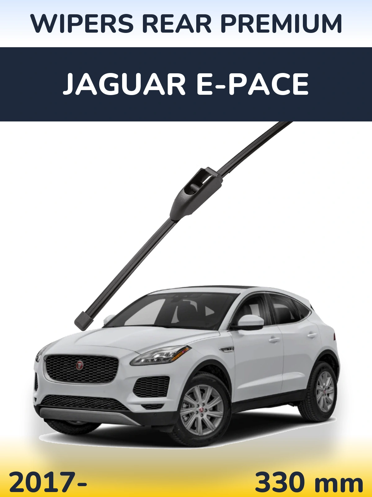Ștergătoare WIPERS REAR PREMIUM pentru Jaguar E-Pace