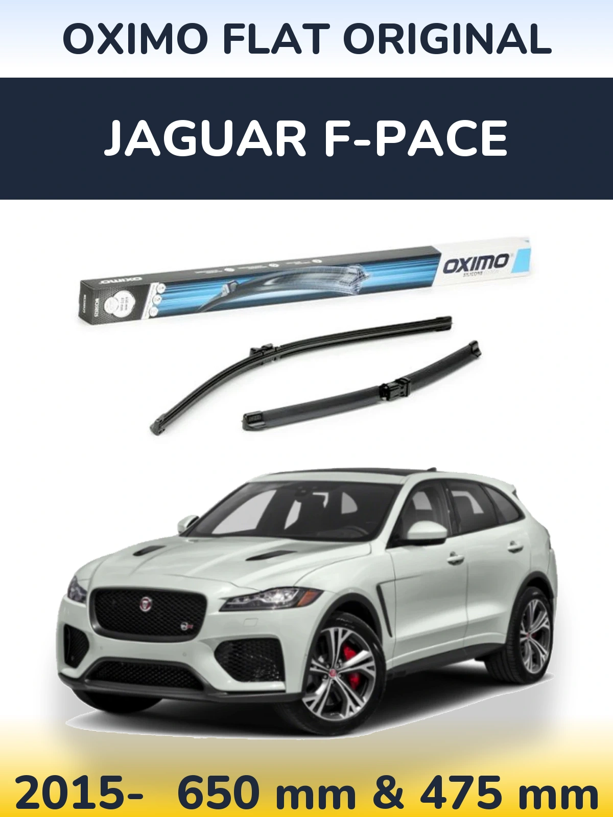 Ștergătoare Oximo Flat Original pentru Jaguar F-Pace