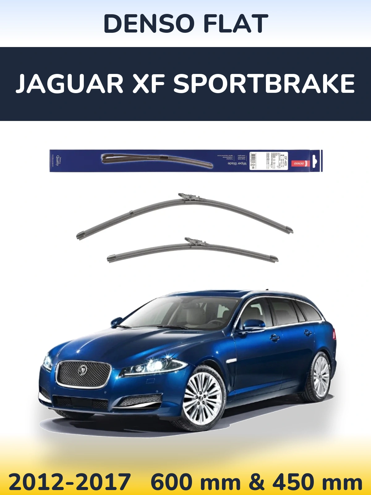 Ștergătoare Denso Flat pentru Jaguar XF Sportbrake
