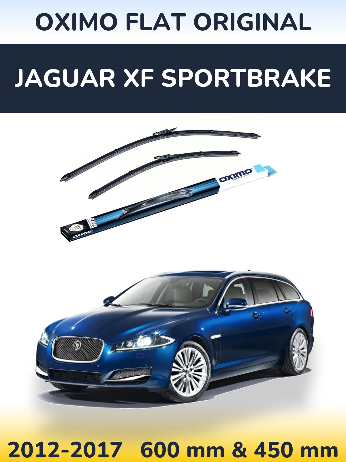 Ștergătoare Oximo Flat Original pentru Jaguar XF Sportbrake
