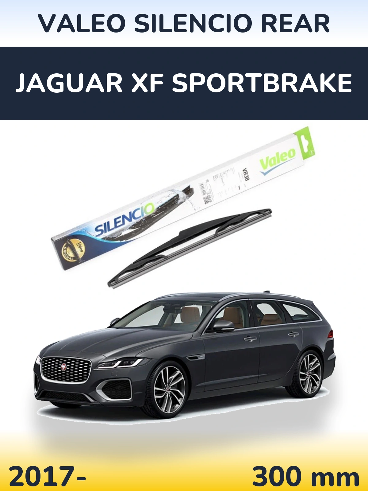 Ștergătoare Valeo Silencio Rear pentru Jaguar XF Sportbrake