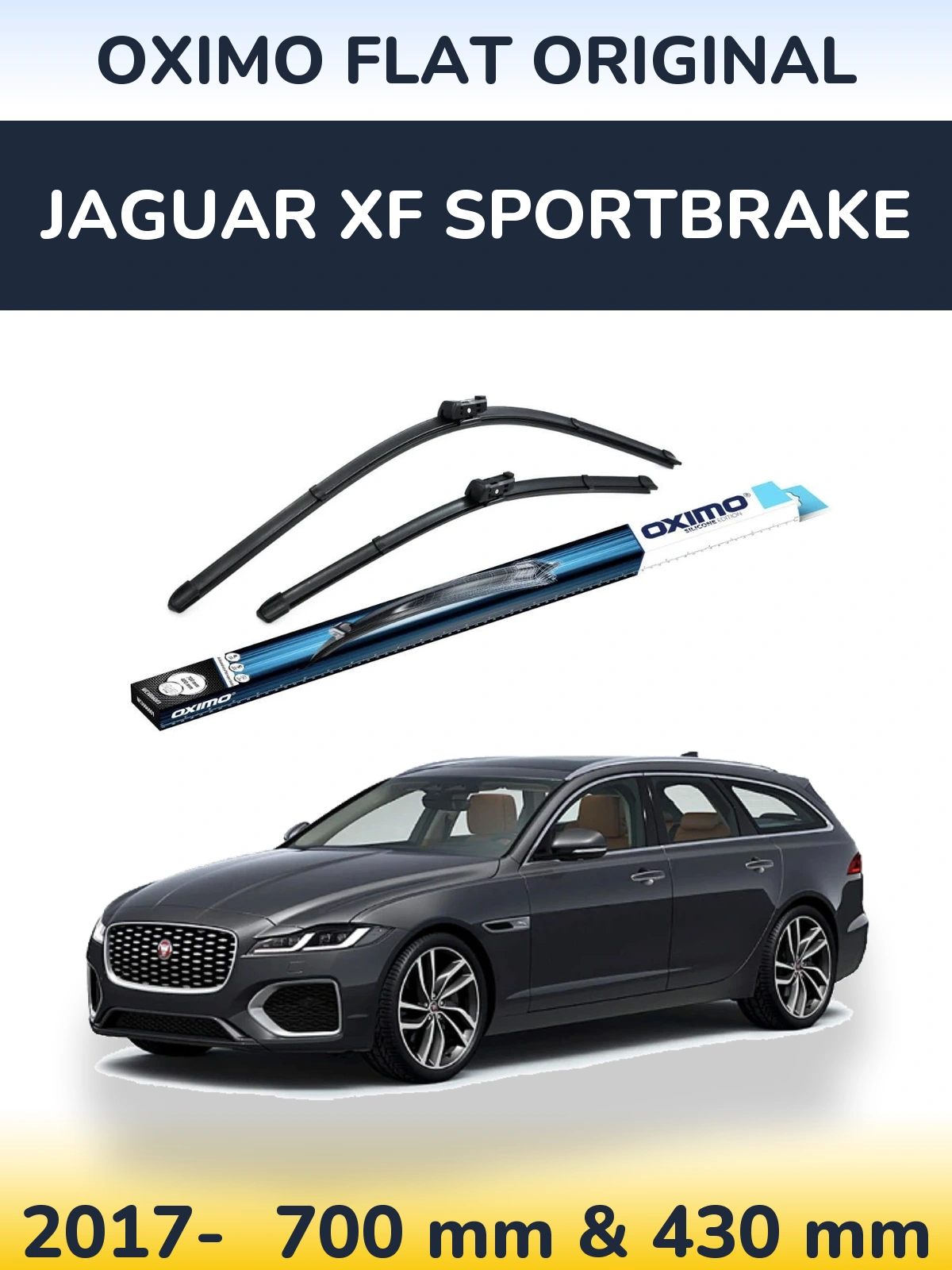 Ștergătoare Oximo Flat Original pentru Jaguar XF Sportbrake