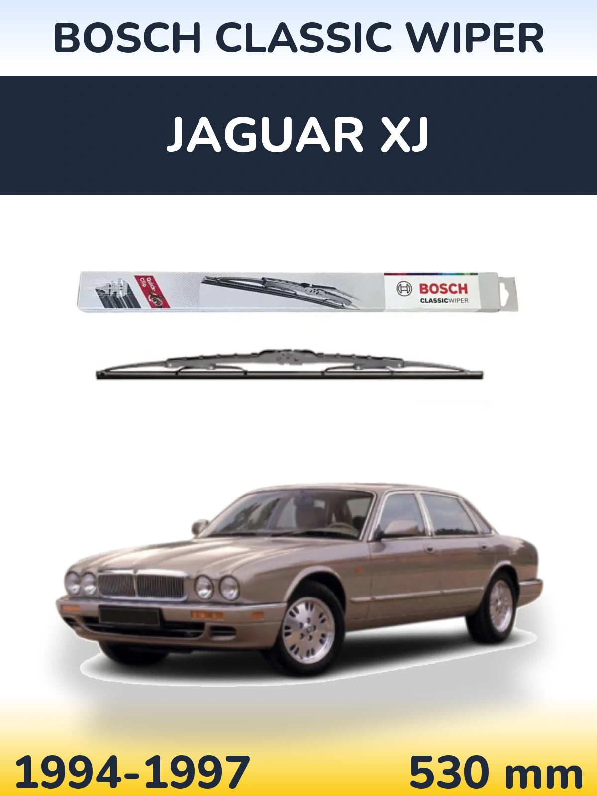Ștergătoare BOSCH Classic Wiper pentru Jaguar XJ