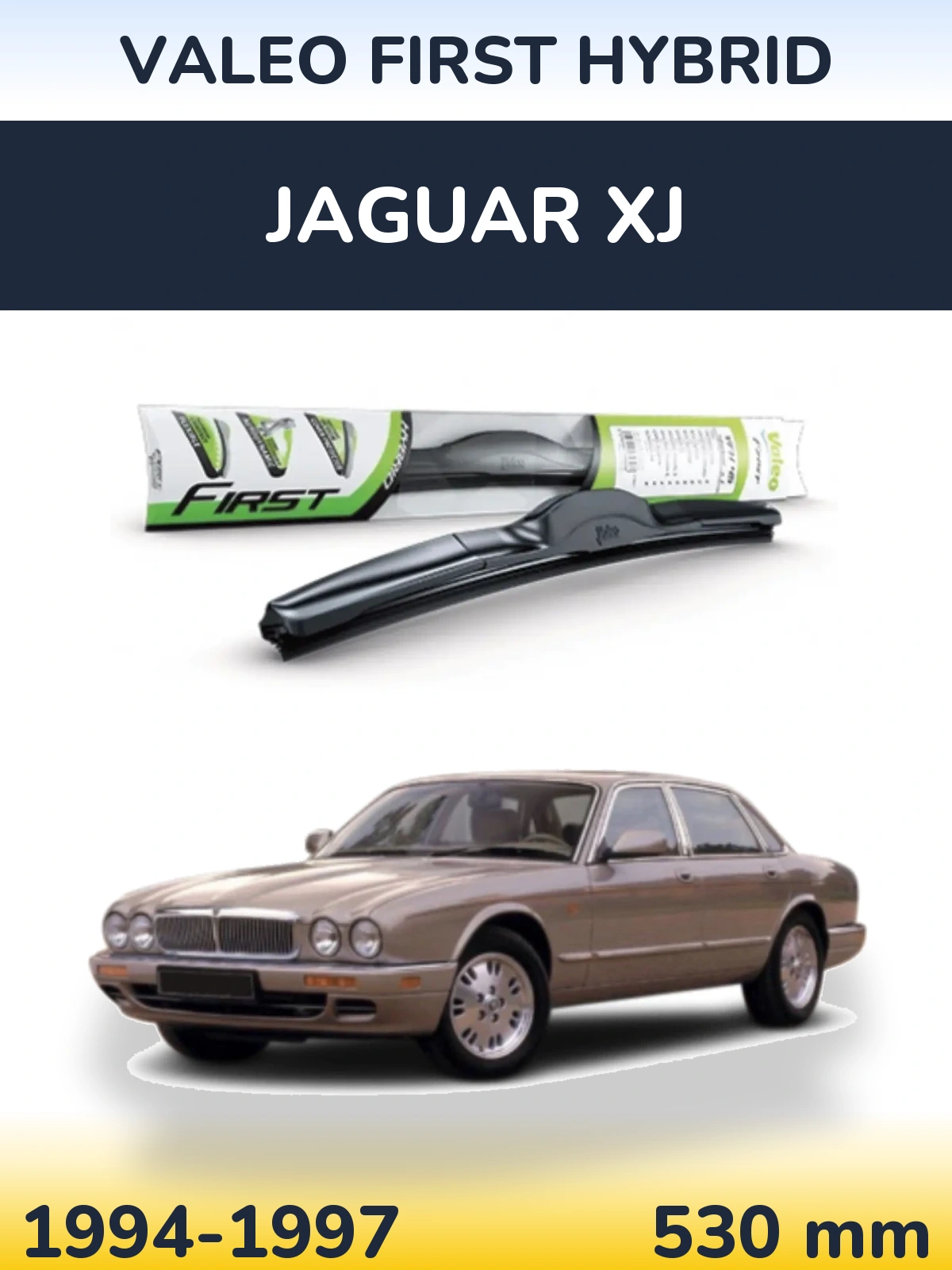 Ștergătoare Valeo First Hybrid pentru Jaguar XJ