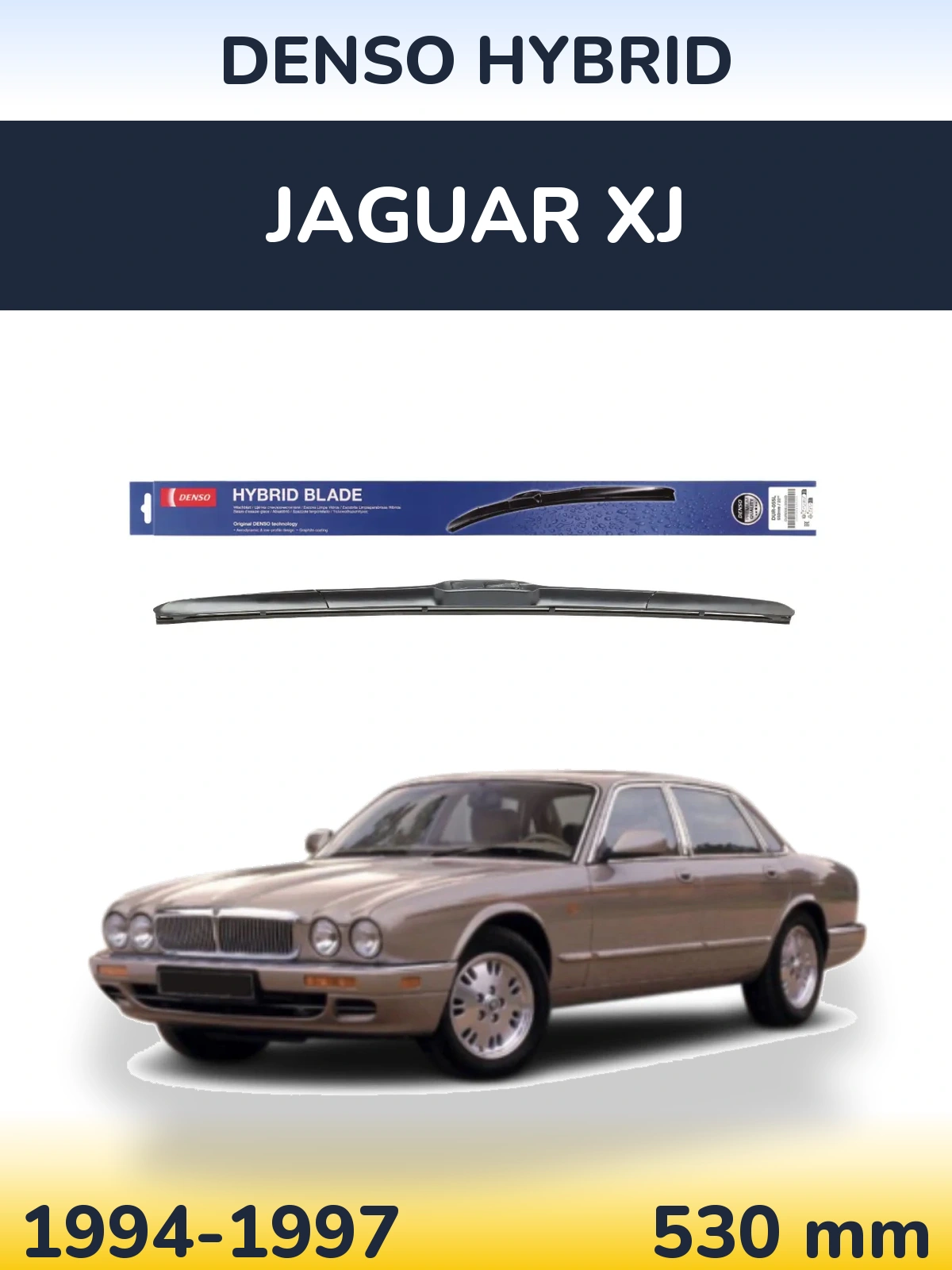 Ștergătoare Denso Hybrid pentru Jaguar XJ