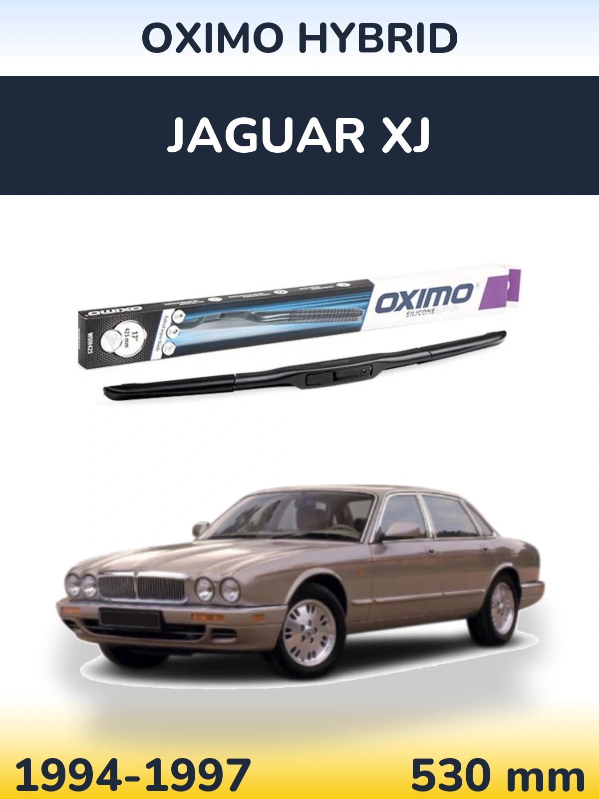 Ștergătoare Oximo Hybrid pentru Jaguar XJ