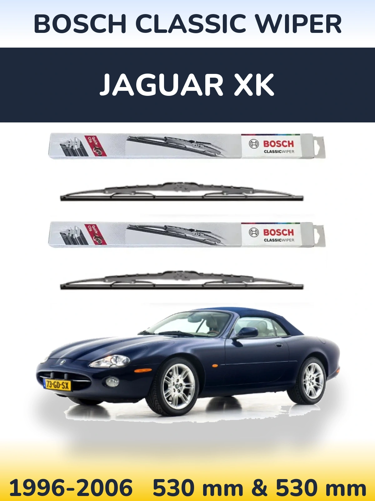Ștergătoare BOSCH Classic Wiper pentru Jaguar XK