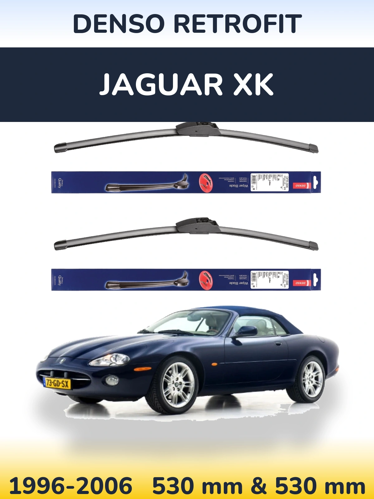 Ștergătoare Denso Retrofit pentru Jaguar XK