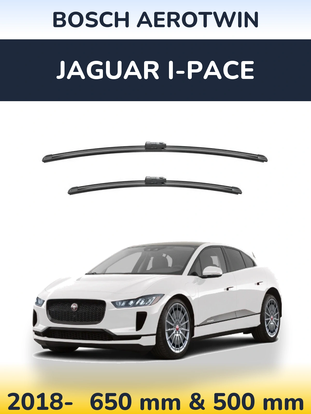 Ștergătoare BOSCH AeroTwin pentru Jaguar I-Pace