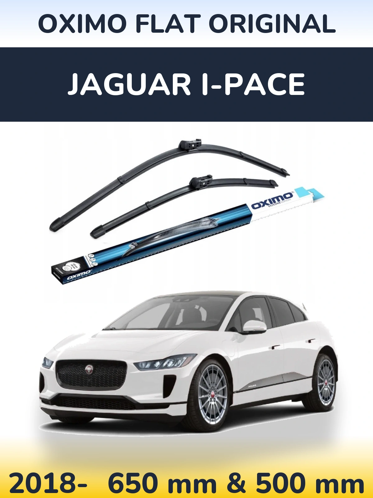 Ștergătoare Oximo Flat Original pentru Jaguar I-Pace